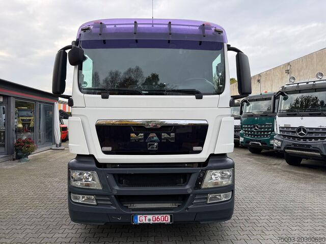 شاحنة مسطحة MAN TGS 26.360 6X2 Palfinger 27002 bis 26.5 Meter