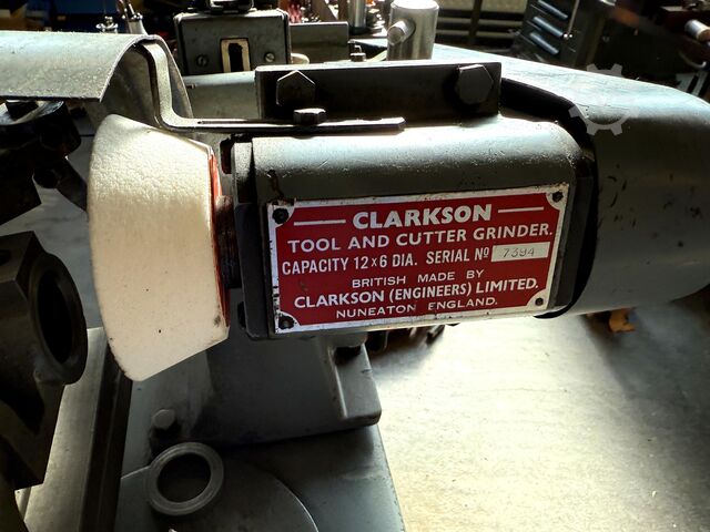 刀具铣床 CLARKSON Tool Grinding Machine