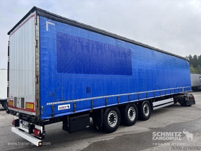 Open oplegger met zeil Schmitz Cargobull Semitrailer Curtainsider Standard