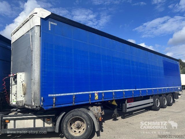 Open oplegger met zeil Schmitz Cargobull Semitrailer Curtainsider Standard