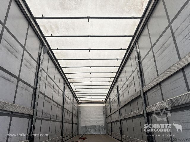 Open oplegger met zeil Schmitz Cargobull Semitrailer Curtainsider Standard