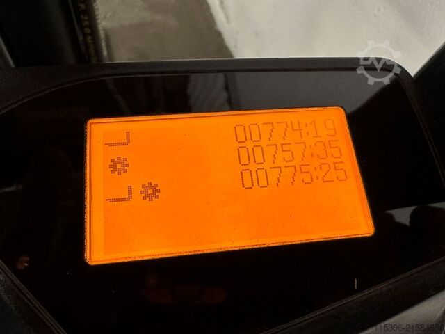 Электрический 3-колесный вилочный погрузчик Toyota 7FBEST13 - TRIPLEX 4,7 m - 775 Stunden !!!!