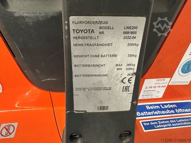 ручная гидравлическая тележка Toyota LWE 200