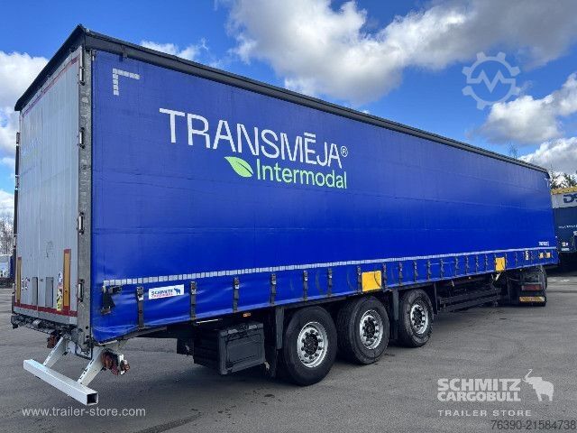 Atvira puspriekabė su tentu Schmitz Cargobull Semitrailer Curtainsider Standard