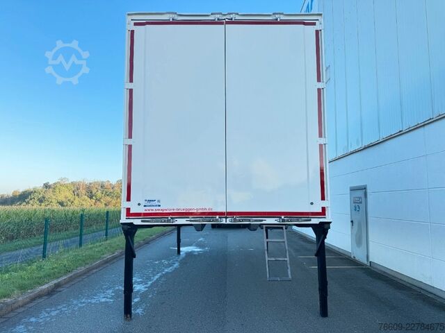 Vahetuskerega haagis KRONE Heck Portaltüren
