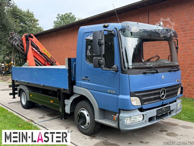 トラック搭載型クレーン MERCEDES-BENZ 918  Atego  PK 8501 D  19m Funk 138.400km AHK