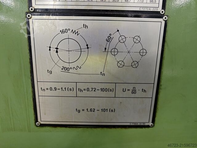 多主轴机器 Schütte SF 26 DNT
