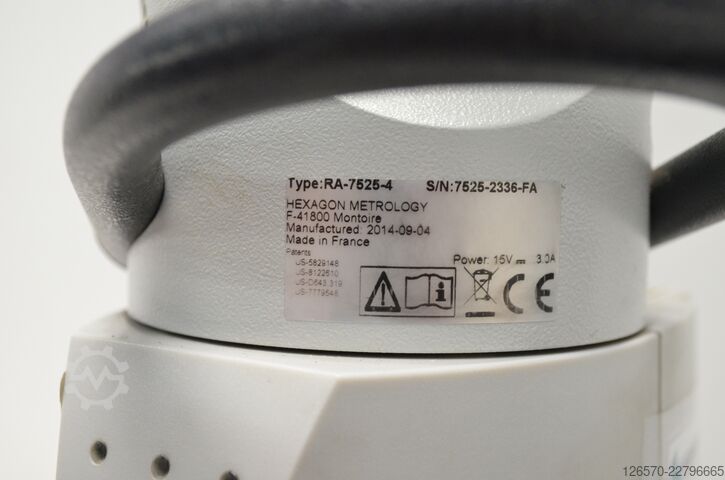 Sistema de medición Hexagon ROMER Absolute ARM RA-7525-4