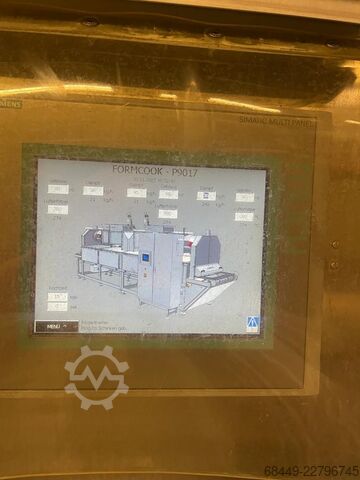 Lineaarne ahi tüüp HSC 1075 E Formcook Lineaire oven, Type HSC 1075 E