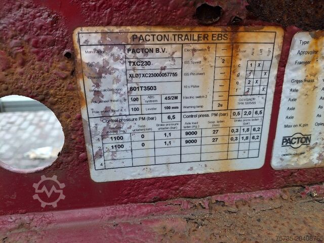 Контейнерные перевозки PACTON TXC 230