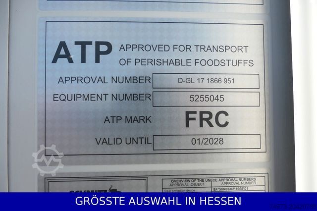 Semi-remorque frigorifique SCHMITZ CARGOBULL Doppelstock Blumenbreite ¤ 689 e