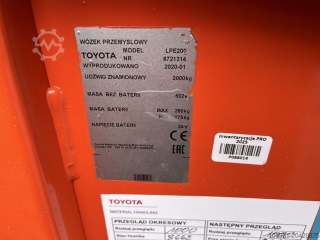 Haarukkavaunu Toyota LPE200