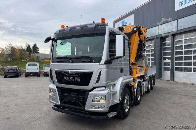 Gru montata su autocarro MAN TGS 35.480 8x2-4 H Effer 1355 9-6