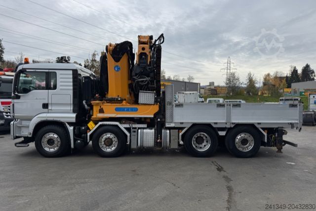 Gru montata su autocarro MAN TGS 35.480 8x2-4 H Effer 1355 9-6