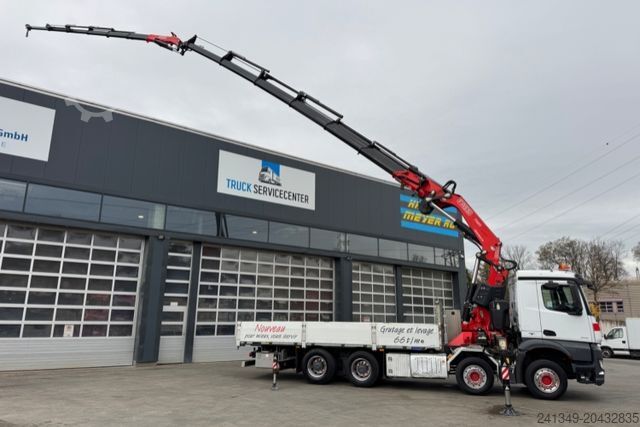 Grue montée sur camion MERCEDES-BENZ Arocs 3251 8x4 Fassi 660 6-6