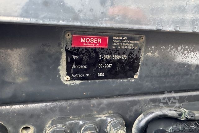 Autocarro ribaltabile MERCEDES-BENZ Actros 3246 8x4 Moser