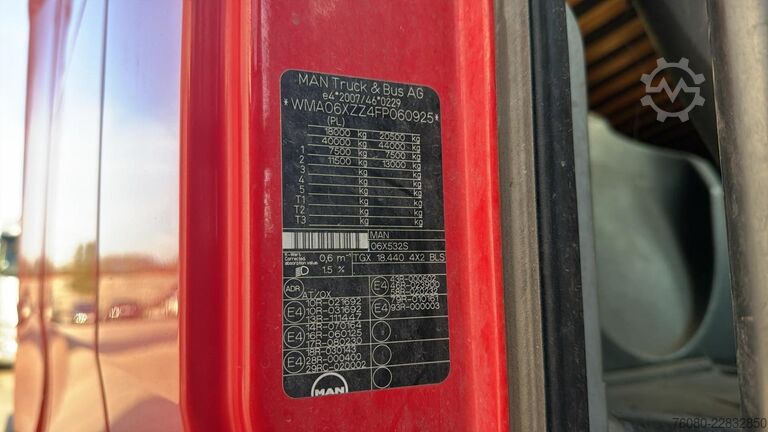 Tracteur standard MAN TGX 18.440 (BOITE MANUELLE / MANUAL GEARBOX)