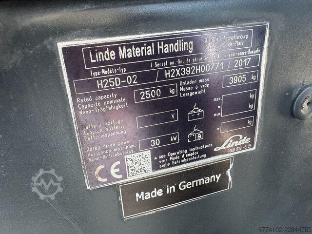  Linde H25D-392-02--EK