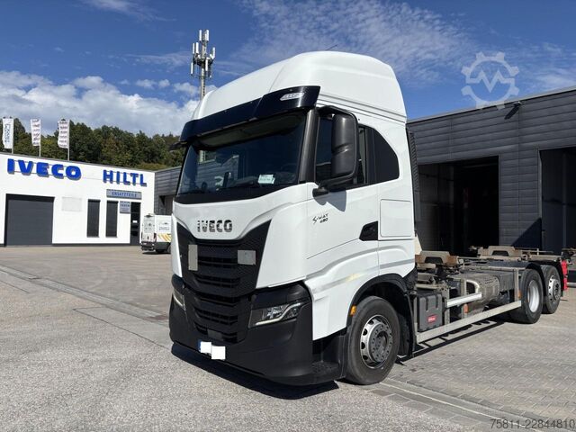 Kamion s izmjenjivom nadogradnjom IVECO S-Way AS260S49Y/FP CM MW 1120-1320 Intarder AHK