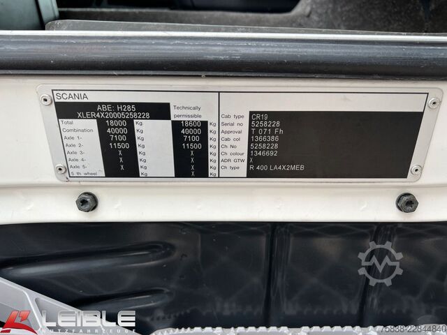 大容积牵引车头 SCANIA R 400 LA4x2MEB*Retarder*80%Reifen*Standklima*