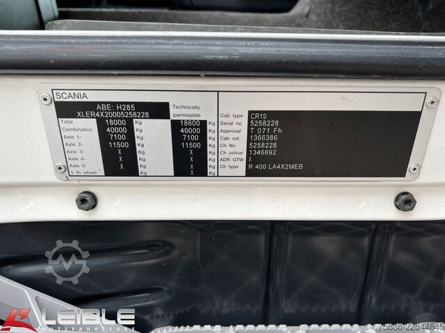 标准牵引车头 SCANIA R 400 LA4x2MEB*Retarder*80%Reifen*Standklima*