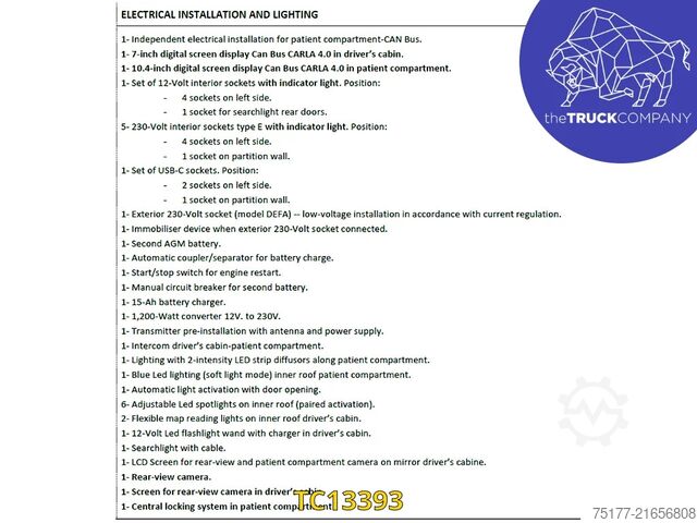 Ambulantna vozila MAN TGE 3.180