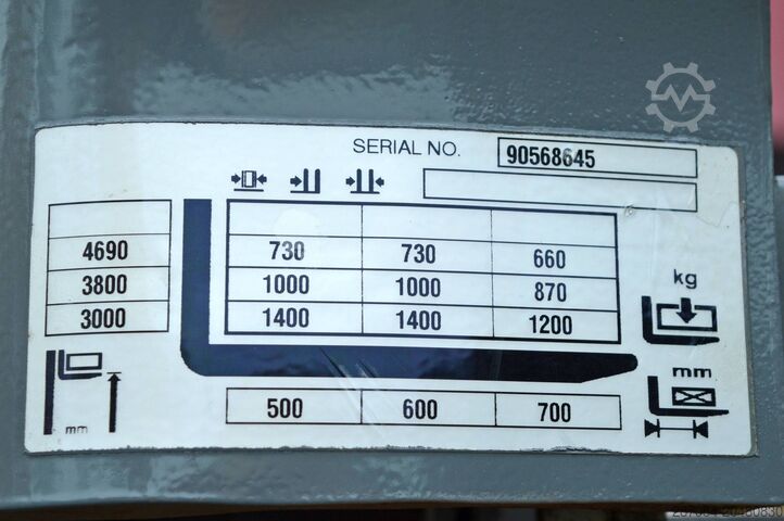 Pall staplare Jungheinrich EJC 214z