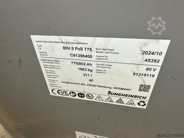 VS-22828 Empilhador eléctrico triplex Jungheinrich EFG S30s, bateria 2024 JUNGHEINRICH EFG S30s-500DZ-ss