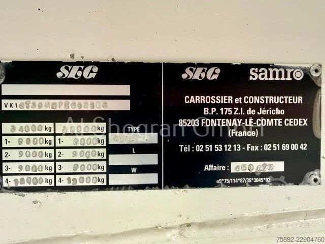 Kallur Samro ST39MH / Voll Alu / 65m³