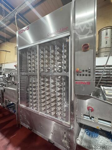Línea para donuts/hamburguesas/panecillos König Combiline KCL6 avec station de donut
