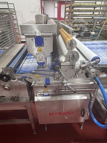 Línea para donuts/hamburguesas/panecillos König Combiline KCL6 avec station de donut