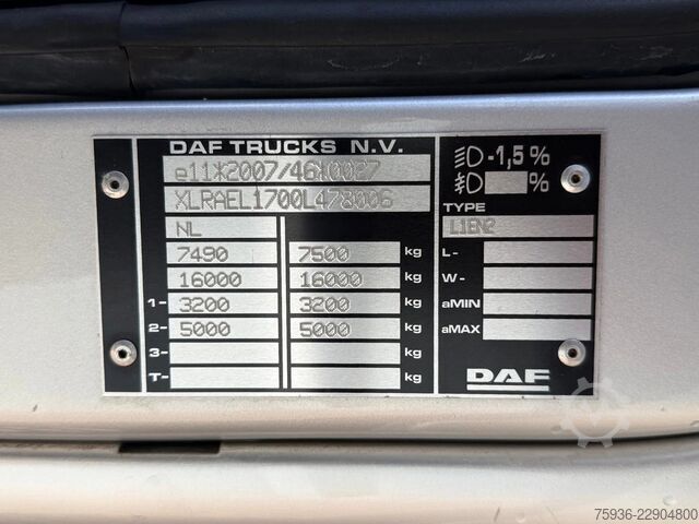 DAF LF 230 Tracteur Showtruck 6 cylindres 1er propriétaire Euro 6 D'origine néerlandaise DAF LF 230 Trekker Showtruck 6 Cylinder 1st Owner E...