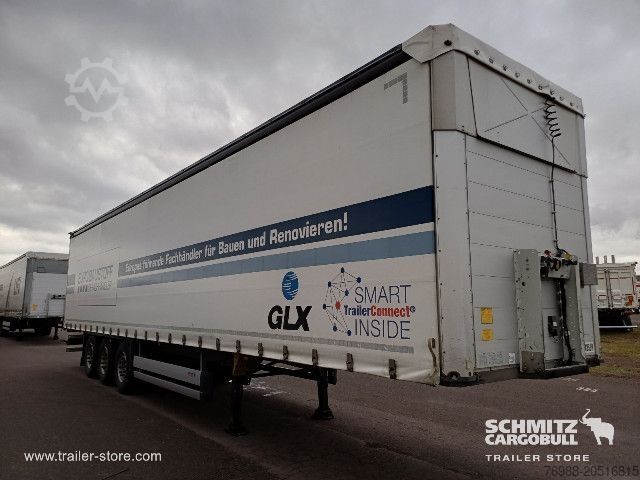 Open semitrailer with tarp Schmitz Cargobull Curtainsider Standard Getränke