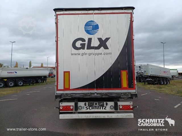 Open semitrailer with tarp Schmitz Cargobull Curtainsider Standard Getränke