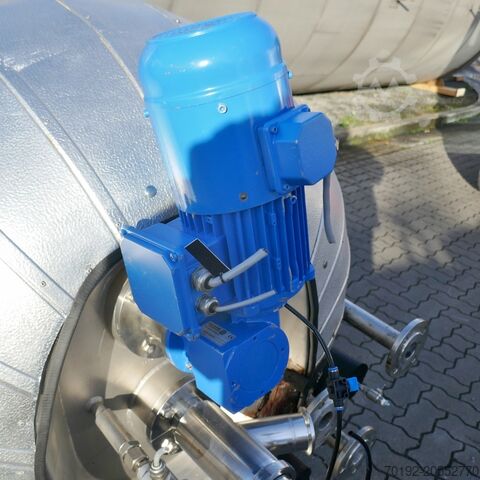 Posuda pod pritiskom od 1350 litara za grijanje/hlađenje od V4A sa magnetnom miješalicom MAVAG Verfahrenstechnik AG 9772