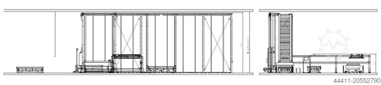Laser cutting machine Bystronic ByStar Fiber 4020 + ByTrans + Antil