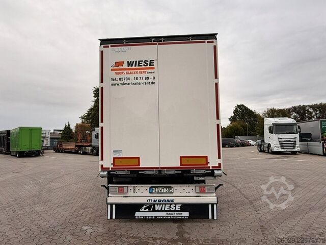 Semi-reboque aberto com lona KRONE SDP 27 - Schiebeplane - Weiß