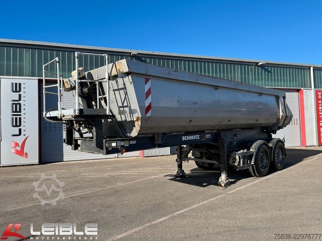 Semi-reboque basculante SCHMITZ CARGOBULL SKI 18-7,2 Stahlmulde*24m³*SAF*Liftachse*