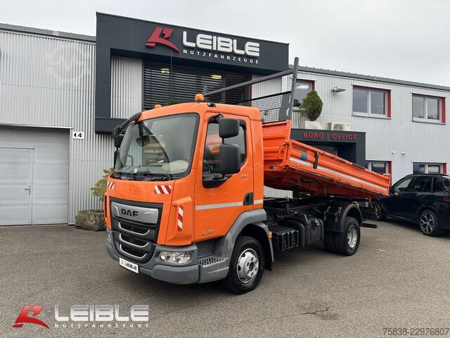 Τριαξονικό ανατρεπτικό βαν DAF LF 210 FA*Meiller Kipper*Day-Cab*EN12642XL*