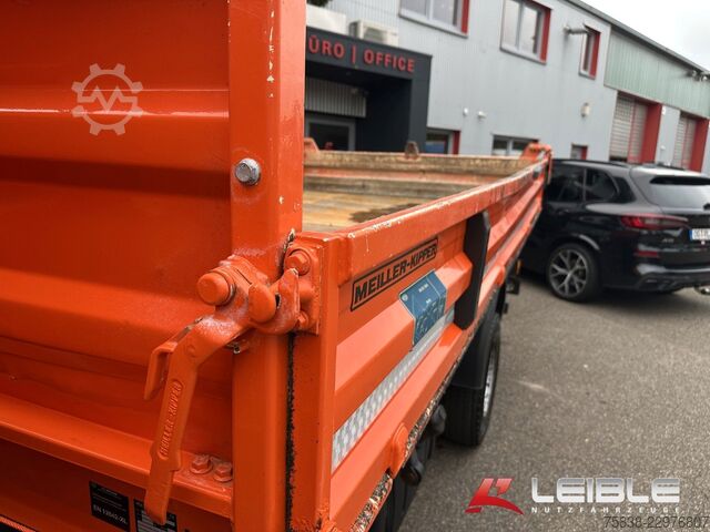 Τριαξονικό ανατρεπτικό βαν DAF LF 210 FA*Meiller Kipper*Day-Cab*EN12642XL*