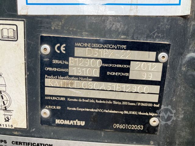 Walec drogowy KOMATSU D 51 PX-22