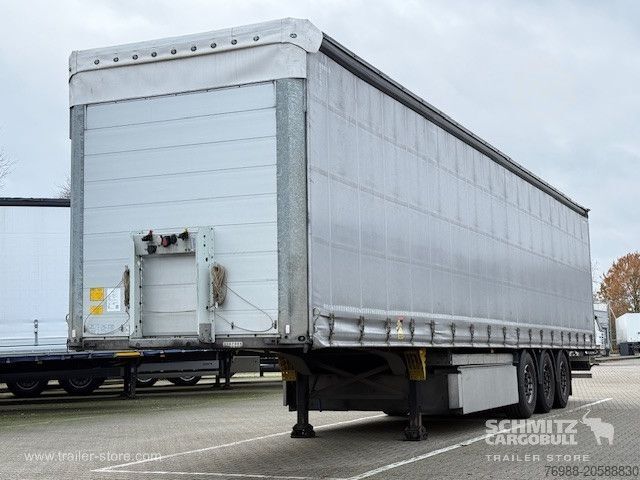 Brandalı açık yarı römork Schmitz Cargobull Curtainsider Standard Getränke
