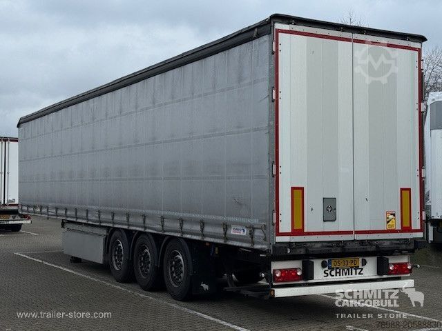 Brandalı açık yarı römork Schmitz Cargobull Curtainsider Standard Getränke