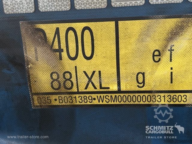 Semi-remorque bâchée Schmitz Cargobull Curtainsider Mega