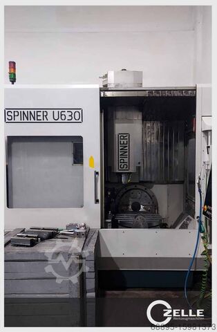 5 AXIS CNC MACHINING CENTER Spinner U5 630 S ( 3 + 2 INDEX )
