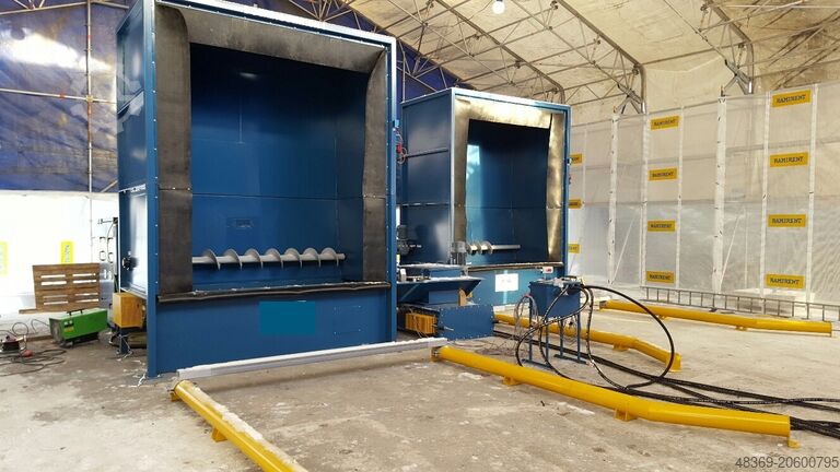 YÜRÜYEN ZEMIN KAMYONLARI IÇIN BOŞALTMA SISTEMI  