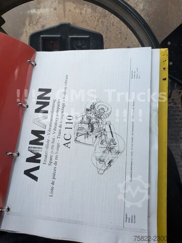 Μονότυμπανο οδοστρωτήρας AMMANN AC 110 CE / Erdbau Walze / NUR2500h / 11ton
