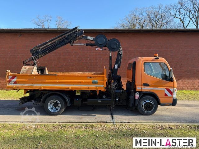 Autoutilitară basculantă trilaterală FUSO Canter 7C18 3 S-Kipper /Hiab 055 12m 500 kg