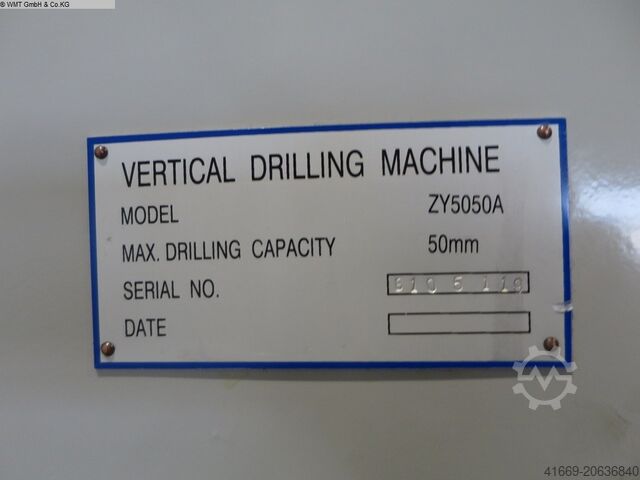 Taladro de columna SIEG ZY 5050A