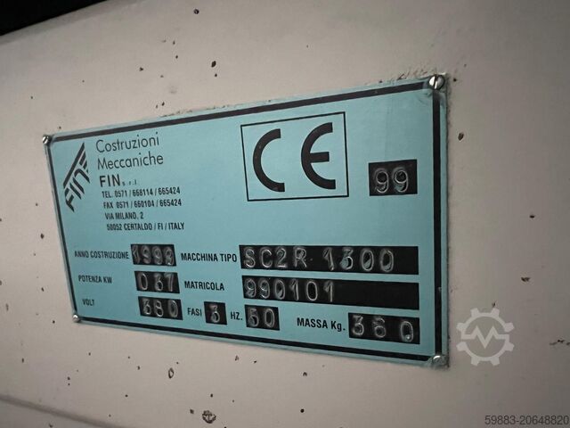 Máquina para aplicar pegamento FIN SC2R-1300